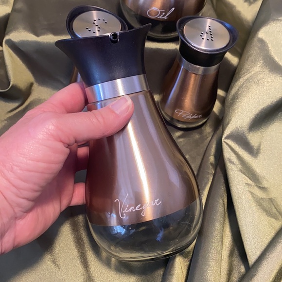 Le Regala 5 Piece Condiment Set NIB - Picture 3 of 6